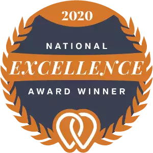 Upcity National Excellence Award Winner Badge